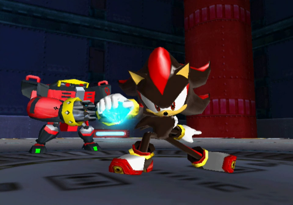 Official Shadow the Hedgehog game artwork